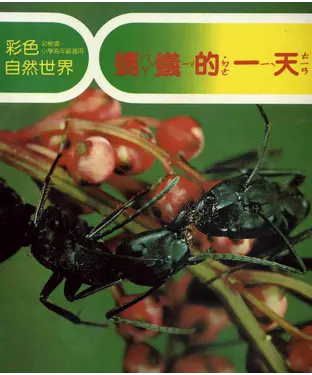 書封 彩色自然世界：螞蟻的一天